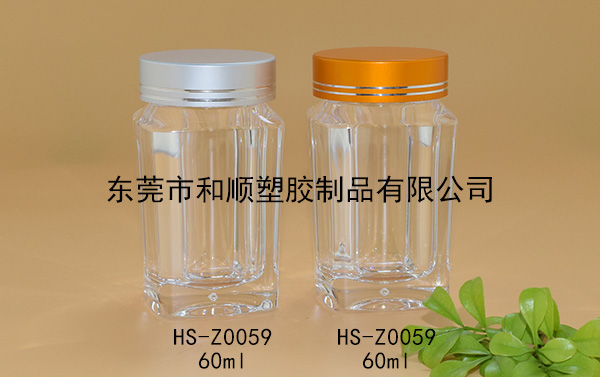 60ml片劑高透方瓶B HS-Z0059