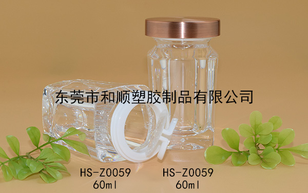 60ml蟲(chóng)草藏紅花高透方瓶A HS-Z0059 60ml蟲(chóng)草藏紅花高透方瓶A HS-Z0059